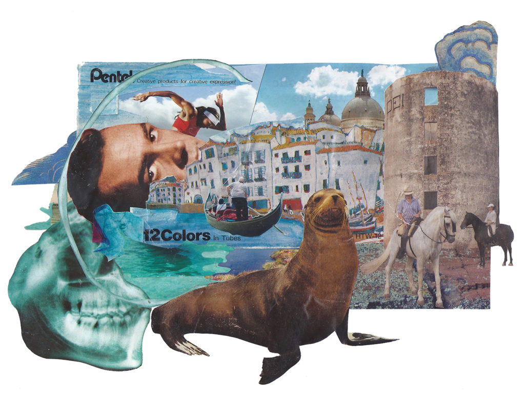 a collage image by Mauricio Otarola