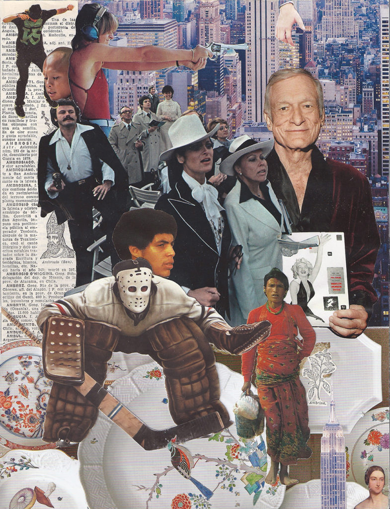 a collage image by Mauricio Otarola