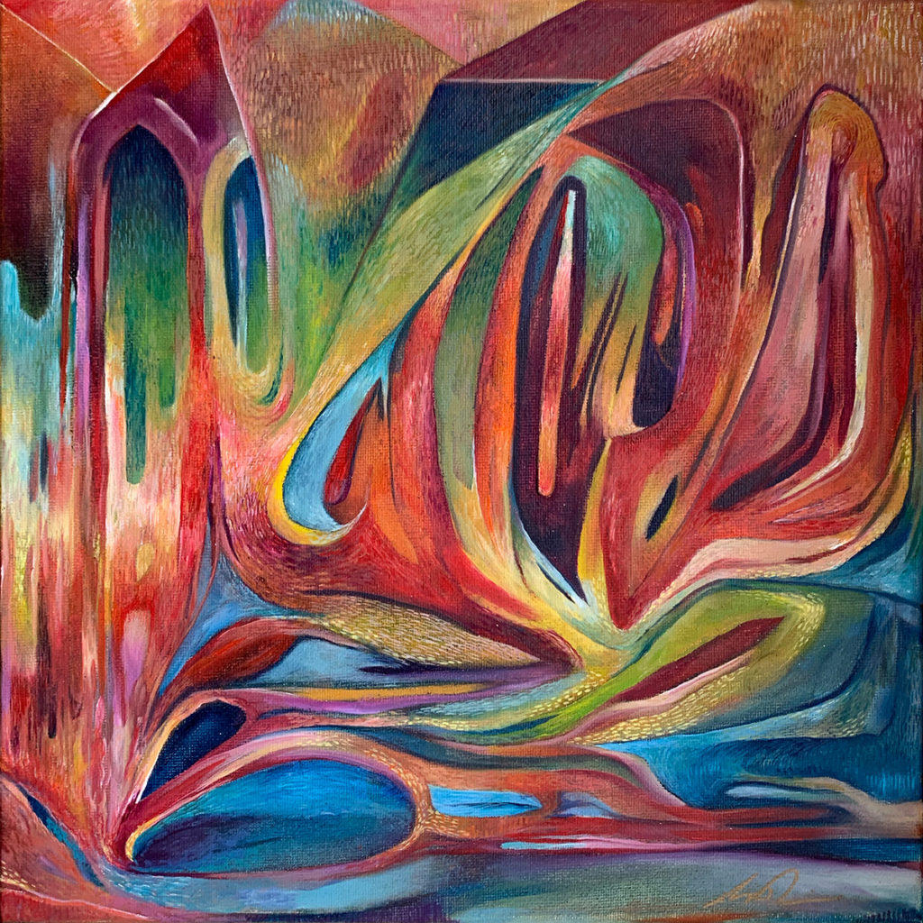 a painting by Mauricio Otarola