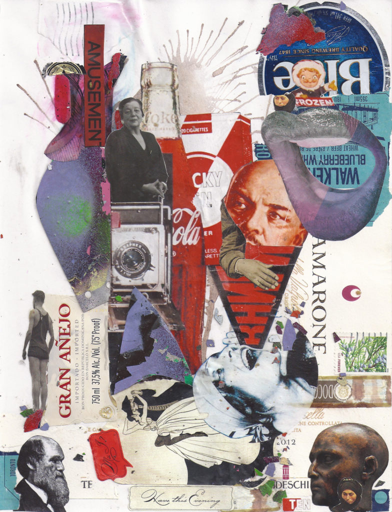 a collage image by Mauricio Otarola