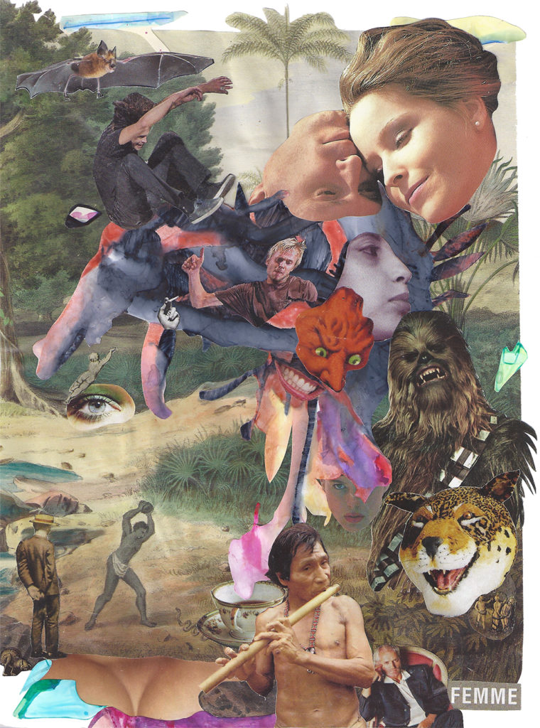 a collage image by Mauricio Otarola