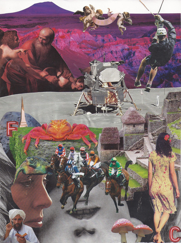 a collage image by Mauricio Otarola