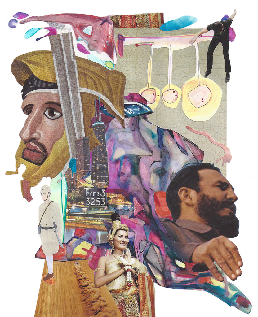 a collage image by Mauricio Otarola