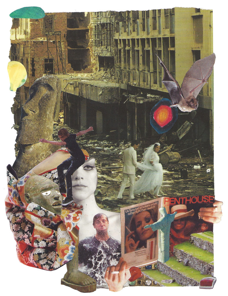 a collage image by Mauricio Otarola